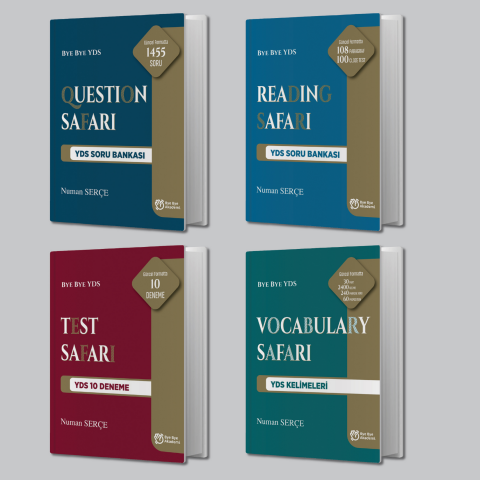 BYE BYE YDS 4'LÜ SET + TARİH + ANAYASA